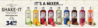 BorderShop Shake-it mixer lime tilbud