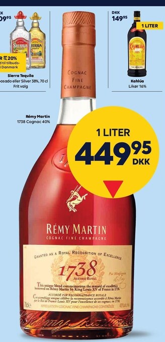 BorderShop Remy martin tilbud
