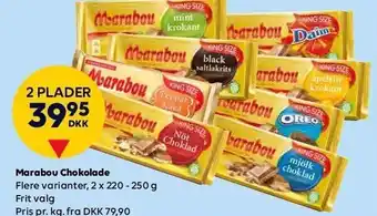 BorderShop Marabou chokolade 2 pl. tilbud
