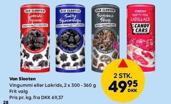 BorderShop Van slooten 2 stk. tilbud