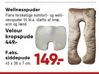 Velour Kropspude