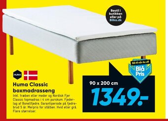 Bilka Huma Classic Boxmadrasseng tilbud