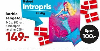 Bilka Barbie Sengetøj tilbud