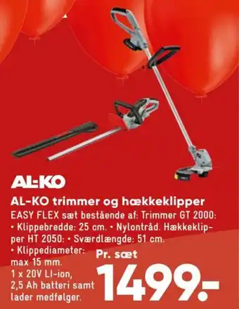 AL-KO Trimmer og Hækkeklipper