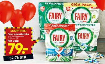 Bilka Fairy Opvasketabs tilbud