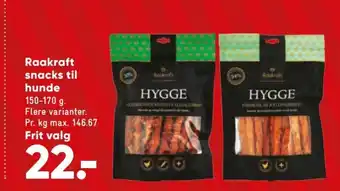 Bilka Hygge Raakraft Snacks Til Hunde tilbud