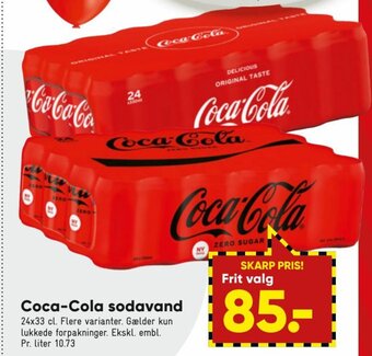 Bilka Coca-Cola Sodavand tilbud