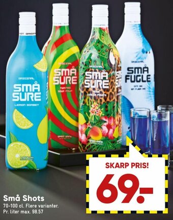 Bilka Små Shots tilbud