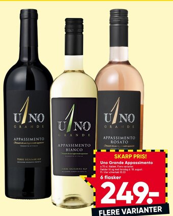 Bilka Uno Grande Appassimento tilbud