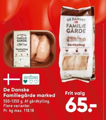 Bilka De Danske Familiegårde marked tilbud