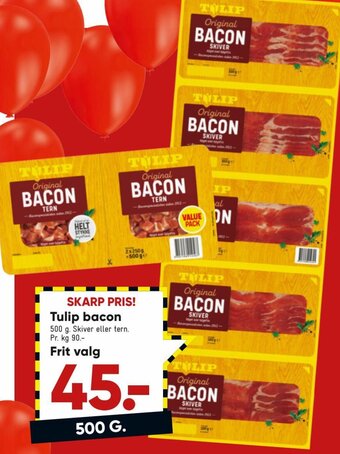 Bilka Tulip Bacon tilbud