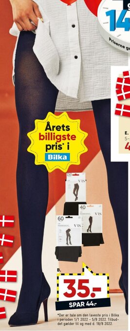 Bilka Strømpebukser tilbud