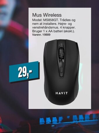 Harald Nyborg Mus Wireless tilbud