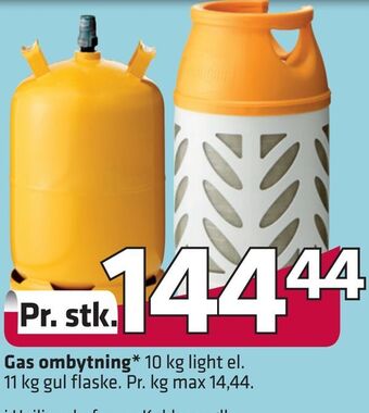 Fleggaard Gas ombytning tilbud