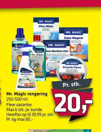Fleggaard Mr. magic rengøring tilbud