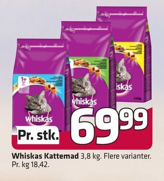 Fleggaard Whiskas kattemad tilbud