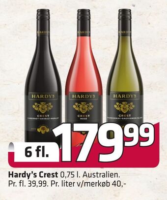 Fleggaard Hardy's crest tilbud