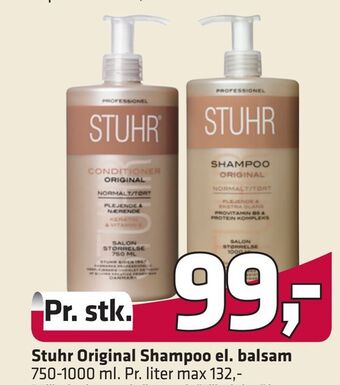 Fleggaard Stuhr original shampoo el. balsam tilbud