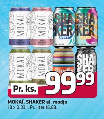 Fleggaard Mokaï, shaker el. modjo tilbud