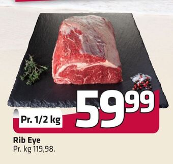 Fleggaard Rib eye tilbud