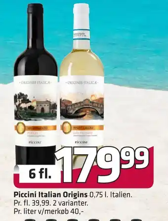 Fleggaard Piccini italian origins tilbud