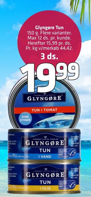 Fleggaard Glyngøre tun tilbud