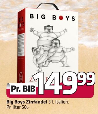 Fleggaard Big boys zinfandel tilbud
