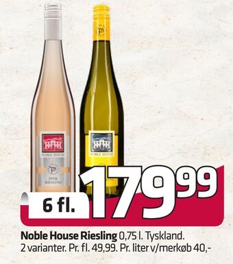 Fleggaard Noble house riesling tilbud