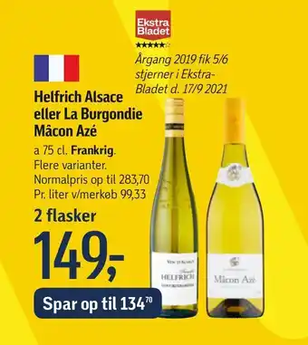 Føtex Helfrich alsace eller la burgondie mâcon azé tilbud