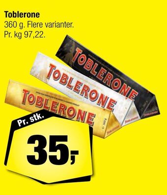 Calle Toblerone tilbud