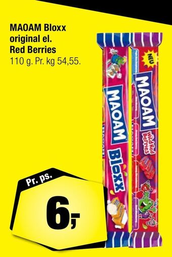 Calle Maoam bloxx original el. red berries tilbud