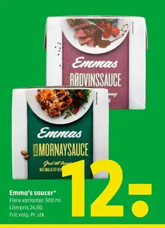 Coop 365 Emma's saucer tilbud