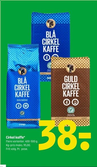 Coop 365 Cirkel kaffe tilbud