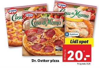 Lidl Dr. oetker pizza tilbud