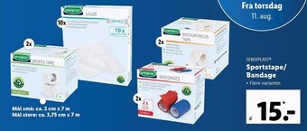 Lidl Sportstape/bandage tilbud