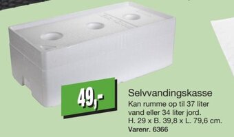 Harald Nyborg Selvvandingskasse tilbud