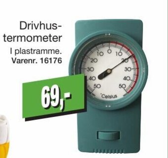 Drivhus-termometer