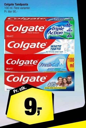 Calle Colgate tandpasta tilbud