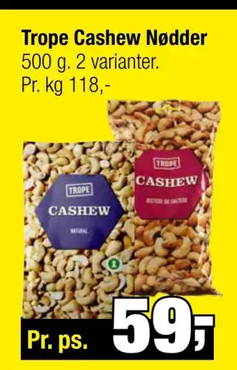 Calle Trope cashew nødder tilbud