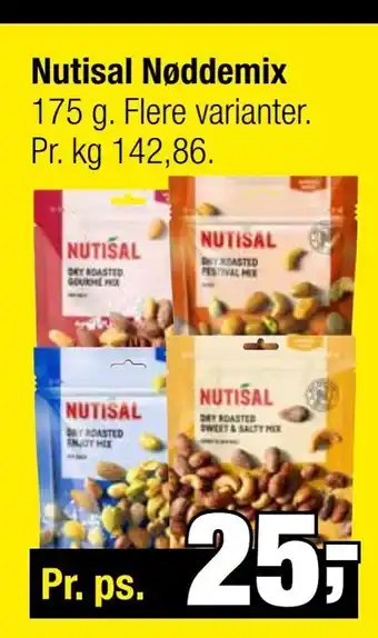 Calle Nutisal nøddemix tilbud