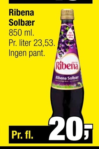 Calle Ribena solbær tilbud