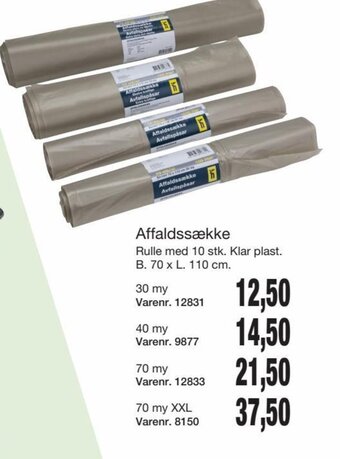 Harald Nyborg Affaldssaekke tilbud