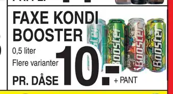 ABC Lavpris Faxe kondi booster tilbud