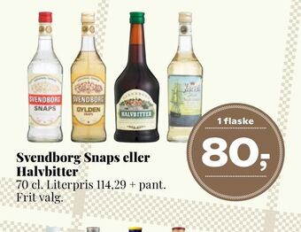 Svendborg snaps eller halvbitter