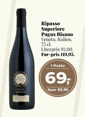 Dagli'Brugsen Ripasso superiore pagus bisano tilbud