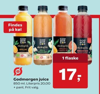 Dagli'Brugsen Godmorgen juice tilbud