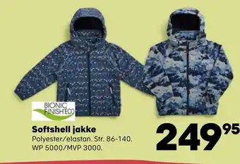 Kvickly Softshell jakke tilbud