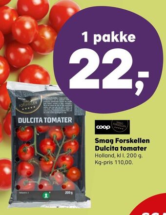 Kvickly Smag forskellen dulcita tomater tilbud