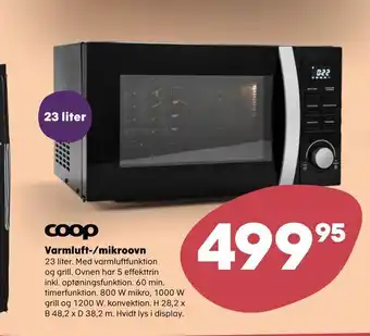 Kvickly Varmluft-/mikroovn tilbud