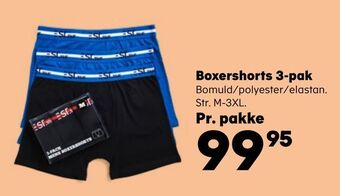 Kvickly Boxershorts 3-pak tilbud